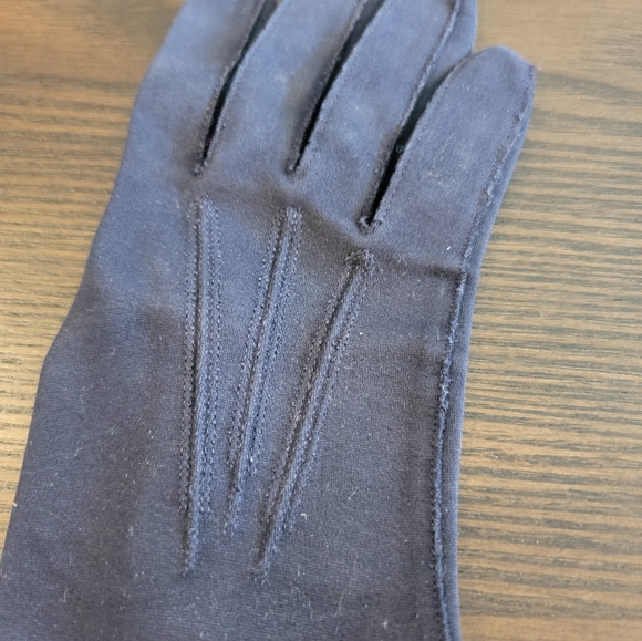 MCM 50S Women's Black Midlength Gloves - Picture 3 of 5